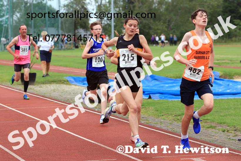 1500 metres, 2025 NEGP No 5 Monkton, Wednesday, July 23rd. Photo: David T. Hewitson/Sports for All Pics